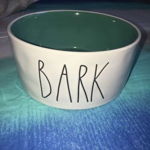 Rae Dunn BARK blue inside bowl